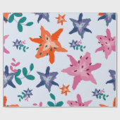 いたるところでユリ ラッピングペーパー (フラット)