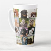 いたるところで子犬 カフェラテマグ (左アングル)