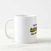 いたるところで素晴らしい 面白い コーヒーマグカップ (左)