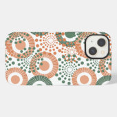 いたるところに円 iPhoneケース (裏面横)