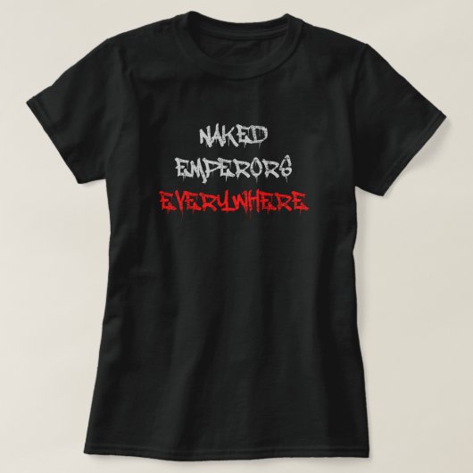 いたるところのナーカー帝国 Tシャツ (デザイン正面)