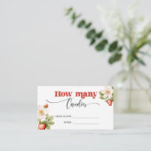 いちごいくつキャンディ推測ゲーム エンクロージャーカード (スタンド正面)