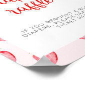 いちごおむつくじ 夏のベビーシャワー ポスター (角)