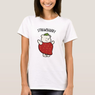 いちごおもしろいのベアーパン Tシャツ