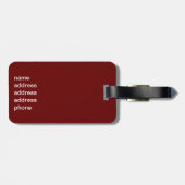 いちごおもしろい ラゲッジタグ (裏面横)