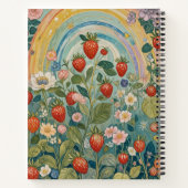 いちごお洒落パッチ ノートブック (裏面)