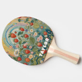 いちごお洒落パッチ 卓球ラケット (横)