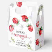 いちごかわいらし赤ちゃんシャワー フェイバーボックス (オープン)