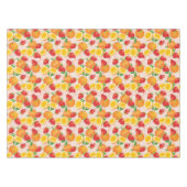 いちごが付いている抽象的なパターン テーブルクロス (正面(横))