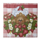 いちごくまのタイル タイル (正面)