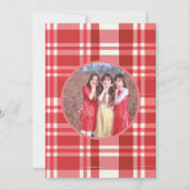 いちごちゃん1歳の誕生日パーティー ベリー初めての記念写真 招待状 (裏面)