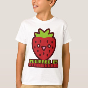 いちごによって動力を与えられる Tシャツ