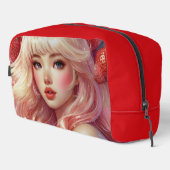 いちごのかわいさ Print Cut Sew Bag ドップキット (右コーナー)