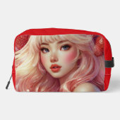 いちごのかわいさ Print Cut Sew Bag ドップキット (裏面)