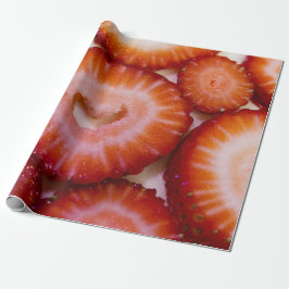 いちごのギフト用包装紙 ラッピングペーパー