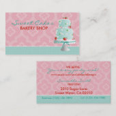 いちごのケーキの名刺B2 名刺 (正面/裏面)