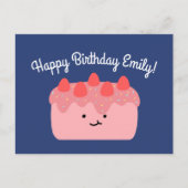 いちごのケーキ ポストカード (正面)