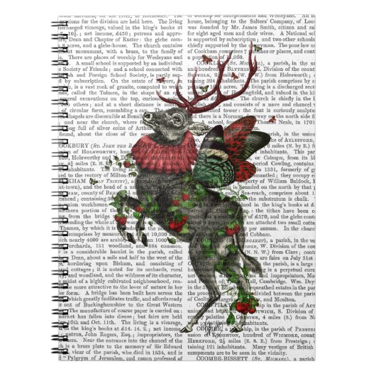 いちごのシカ ノートブック (正面)