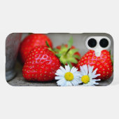 いちごのスマホケース iPhoneケース (裏面横)
