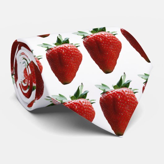 いちごのタイ ネクタイ (ロール)