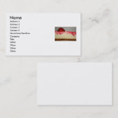 いちごのチーズケーキの名刺 名刺 (正面/裏面)