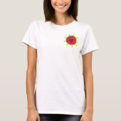いちごのツイストTシャツ Tシャツ (正面)