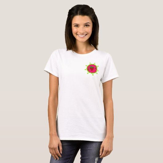 いちごのツイストTシャツ Tシャツ (正面フル)
