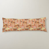 いちごのデザートが付いているヴィンテージカード ボディピロー (裏面)