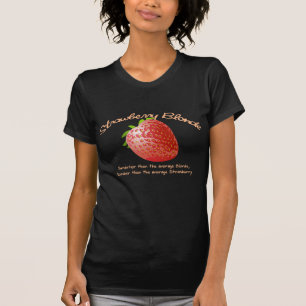 いちごのブロンドの女性 Tシャツ