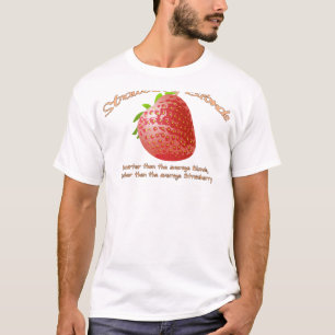 いちごのブロンドの女性 Tシャツ