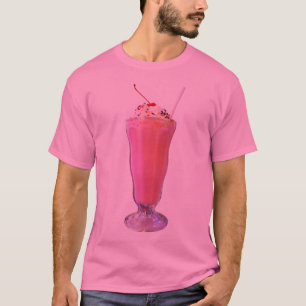 いちごのミルクセーキ Tシャツ