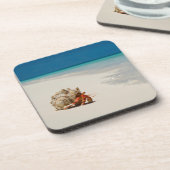 いちごのヤドカリ| Coenobita Perlatus コースター (左側)