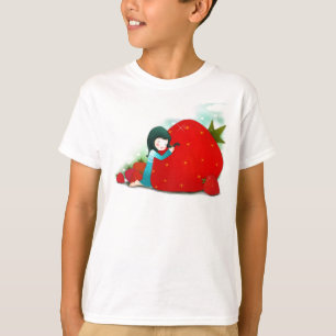 いちごのワイシャツのための愛 Tシャツ