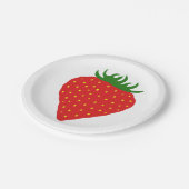 いちごの単に紙皿 ペーパープレート (アングル)