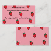 いちごの名刺 名刺 (正面/裏面)