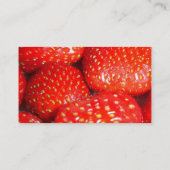 いちごの名刺 名刺 (裏面)