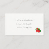 いちごの名刺 名刺 (裏面)