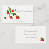 いちごの名刺 名刺 (正面/裏面)