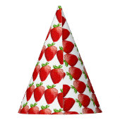 いちごの夏の歓喜 パーティーハット (裏面)