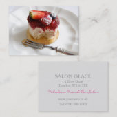 いちごの小さいGateauの名刺 名刺 (正面/裏面)