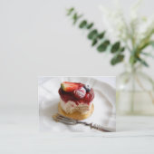 いちごの小さいGateauの名刺 名刺 (スタンド正面)