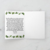 いちごの月 カード (内部)