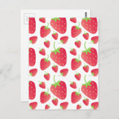 いちごの束 ポストカード (正面/裏面)