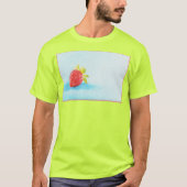 "いちごの果実" かわいい写真。いますぐ購入 Tシャツ (正面)