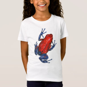 いちごの毒投げ矢のカエルのTシャツ Tシャツ