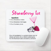 いちごの氷 マウスパッド (マウス)