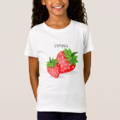 いちごの畑 Tシャツ (正面)