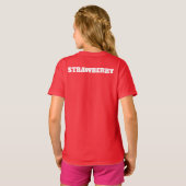 いちごの精神(色及びスタイルを変えるかちりと言う音) Tシャツ (裏面フル)