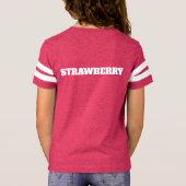 いちごの精神(色及びスタイルを変えるかちりと言う音) Tシャツ (裏面)