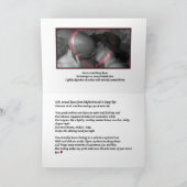 いちごの菓子のキス カード (内部)